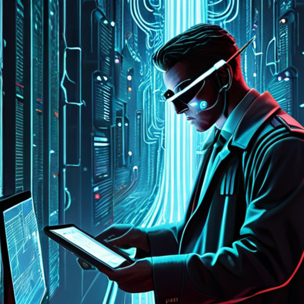 **Prompt:** A futuristic digital detective, depicted as an abstract AI entity with glowing neural pathways and data streams, vigilantly scanning a cascade of incoming emails and messages. Subtle visual cues of suspicious data (red or corrupted pixels) are being neutralized by the AI's protective algorithms, forming a translucent shield around the digital information flow. The ambiance is one of sophisticated, ever-present security.
    *   **Style:** Cyberpunk, Sci-Fi, Data Visualization, Digital Art.