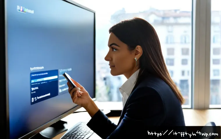 Home 17 디지털 변환의 보안 과제 - Photorealistic Italian small business owner in a modern Milan office, reviewing a cybersecurity dash...
